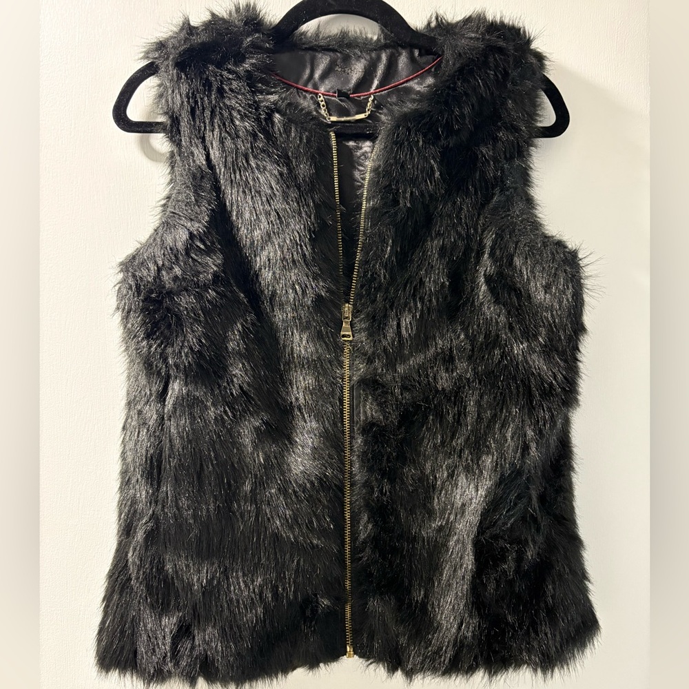 Express Faux Fur Vest